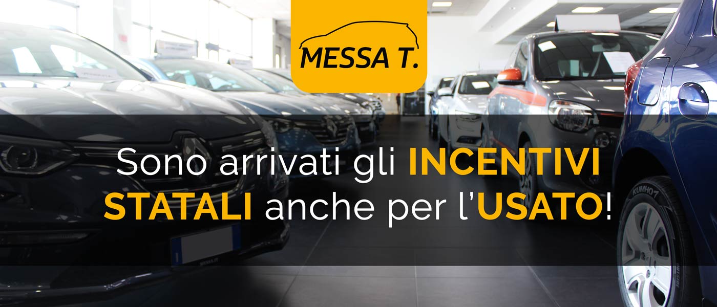 Incentivi statali per auto usate | Concessionaria Messa T. | Monza | Vimercate | Merate