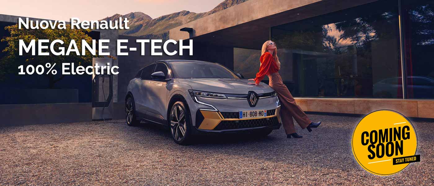 Nuova Renault Megane E-TECH 100% electric | Concessionaria Messa T. | Monza | Vimercate | Merate