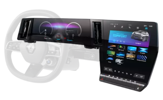 Sistema multimediale Nuovo Renault Espace 2023